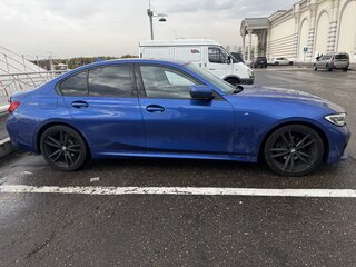 2019 BMW 3 серии 320d VII (G2x), синий, 3100000 рублей, вид 4