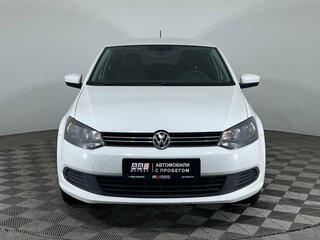 2014 Volkswagen Polo V, белый, 737000 рублей, вид 3