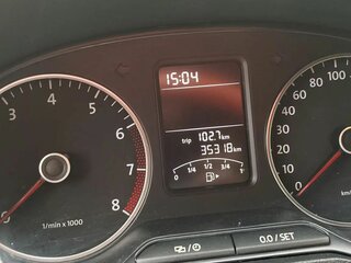 2014 Volkswagen Polo V, оранжевый, 1650000 рублей, вид 4