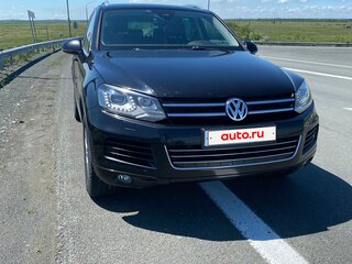 2014 Volkswagen Touareg II, чёрный, 1980000 рублей, вид 2