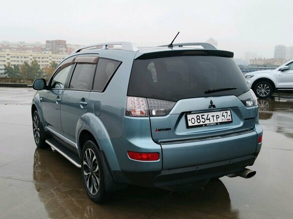 2008 Mitsubishi Outlander II, зелёный, 779000 рублей - вид 6