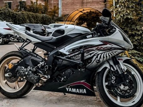 2008 Yamaha YZF-R6, белый, 749999 рублей, вид 1