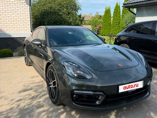 2022 Porsche Panamera 4 II Рестайлинг, зелёный, 7950000 рублей, вид 3