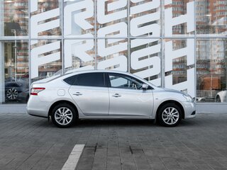 2014 Nissan Sentra VII (B17), серебристый, 1166000 рублей, вид 5