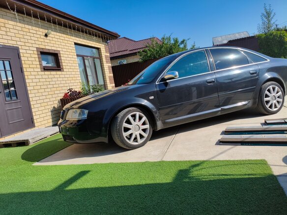 2002 Audi A6 II (C5) Рестайлинг, чёрный, 800000 рублей - вид 4