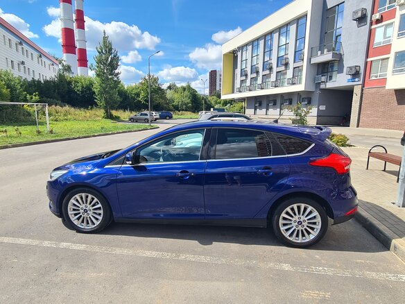 2016 Ford Focus III Рестайлинг, синий, 1149000 рублей - вид 7