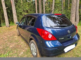 2011 Nissan Tiida I Рестайлинг, синий, 850000 рублей, вид 2