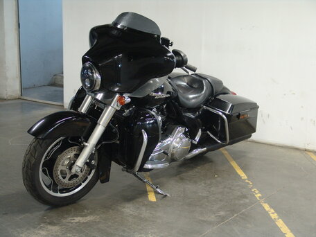 2008 Harley-Davidson Street Glide, чёрный, 1100000 рублей, вид 5