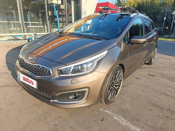 2018 Kia Ceed II Рестайлинг, коричневый, 1700000 рублей - вид 7
