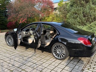 2017 Mercedes-Benz S-Класс 350 CDI BlueTEC VI (W222, C217), чёрный, 4900000 рублей, вид 1