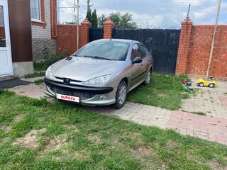 2008 Peugeot 206, серебристый, 195000 рублей, вид 3