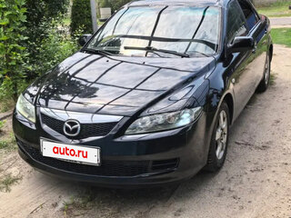2006 Mazda 6 I (GG) Рестайлинг, чёрный, 370000 рублей, вид 1