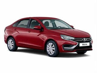 2026 Lada (ВАЗ) Vesta I Рестайлинг (NG), красный, 1737450 рублей, вид 1