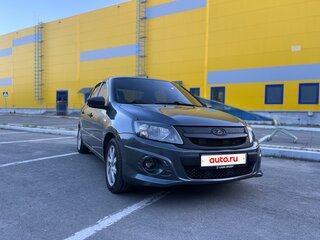 2017 Lada (ВАЗ) Granta Sport I, серый, 590000 рублей, вид 4