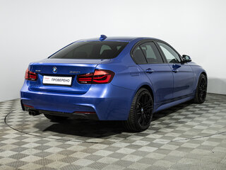 2018 BMW 3 серии 330i xDrive VI (F3x) Рестайлинг, синий, 2715900 рублей, вид 5