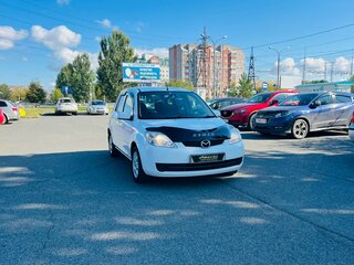 2007 Mazda Demio II (DY) Рестайлинг, белый, 559000 рублей, вид 4