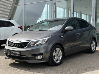2016 Kia Rio III Рестайлинг, серый, 920000 рублей, вид 1