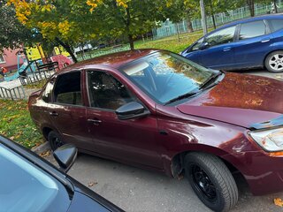 2012 Lada (ВАЗ) Granta I, красный, 285000 рублей, вид 4