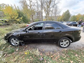 2006 Mazda 6 I (GG) Рестайлинг, чёрный, 160000 рублей, вид 5
