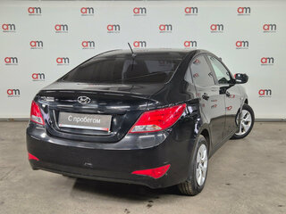 2016 Hyundai Solaris I Рестайлинг, чёрный, 899000 рублей, вид 4