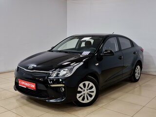 2019 Kia Rio IV, чёрный, 1245000 рублей, вид 1