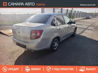 2012 Lada (ВАЗ) Granta I, серебристый, 210000 рублей, вид 2