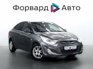 2014 Hyundai Solaris I, серый, 949000 рублей, вид 1