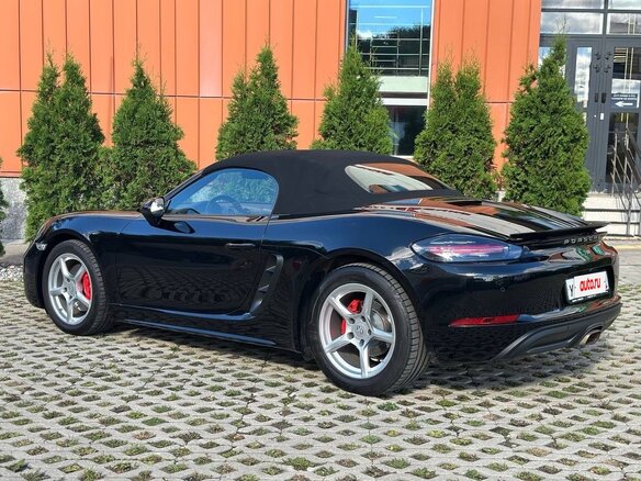 2019 Porsche Boxster T IV 718 (982), чёрный, 4790000 рублей - вид 13