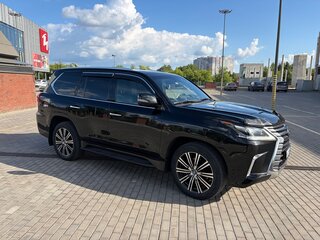 2018 Lexus LX 570 III Рестайлинг 2, чёрный, 7500000 рублей, вид 1