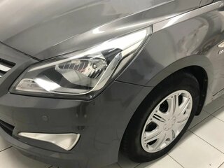 2015 Hyundai Solaris I Рестайлинг, серый, 1050000 рублей, вид 5