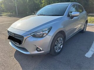 2016 Mazda Demio IV (DJ), серебристый, 1100000 рублей, вид 1