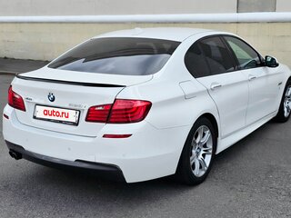 2014 BMW 5 серии 528i xDrive VI (F10/F11/F07) Рестайлинг, белый, 2850000 рублей, вид 5