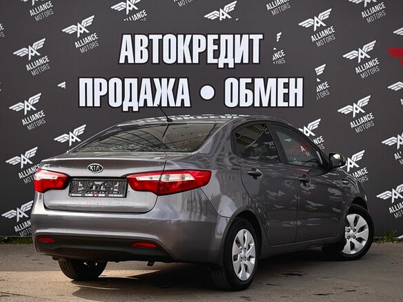 2012 Kia Rio III, серый, 655000 рублей - вид 7