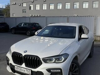 2021 BMW X6 40i III (G06), белый, 6950000 рублей, вид 1