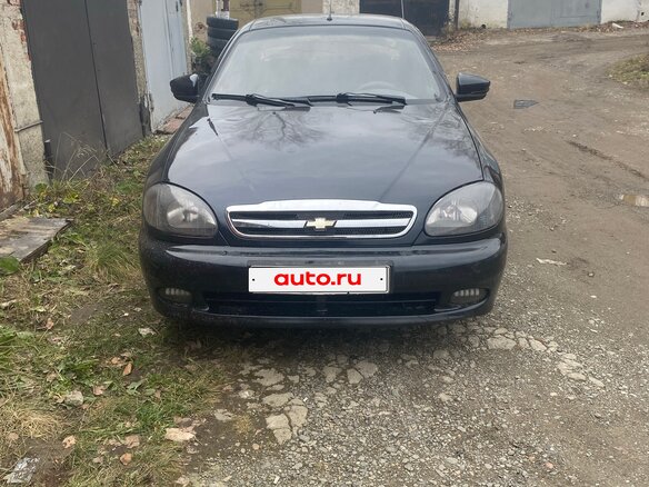 2007 Chevrolet Lanos I, чёрный, 77000 рублей