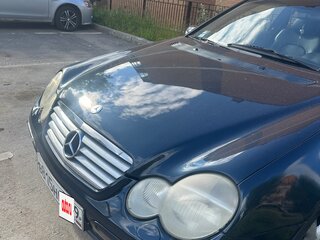 2002 Mercedes-Benz C-Класс 200 II (W203), синий, 450000 рублей, вид 2