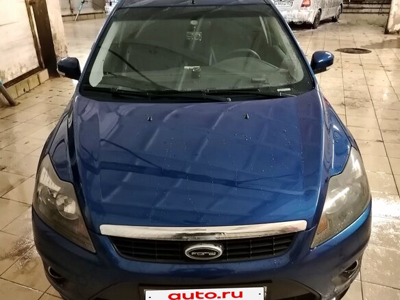 2007 Ford Focus II Рестайлинг, синий, 330000 рублей - вид 1