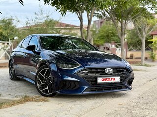 2021 Hyundai Sonata N-Line VIII (DN8), синий, 2550000 рублей, вид 1