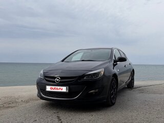 2013 Opel Astra J Рестайлинг, чёрный, 950000 рублей, вид 1