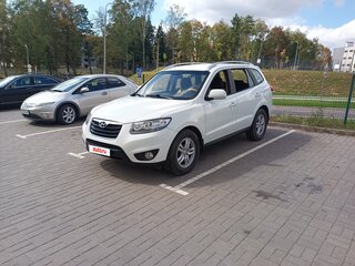 2010 Hyundai Santa Fe II Рестайлинг, белый, 1266425 рублей, вид 1