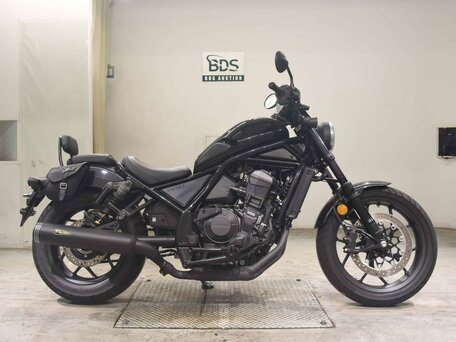 2023 Honda CMX 1100 Rebel, чёрный, 1177000 рублей, вид 2