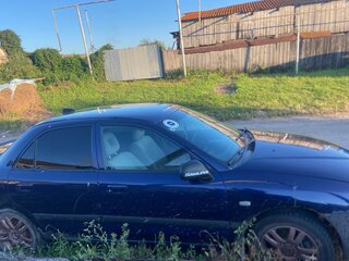 2001 Mitsubishi Carisma I Рестайлинг, синий, 150000 рублей, вид 3
