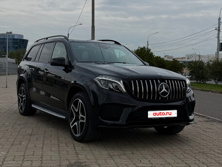 2016 Mercedes-Benz GLS 500 I (X166), чёрный, 4050000 рублей, вид 1