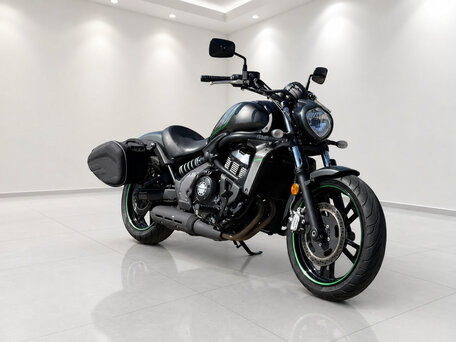 2021 Kawasaki EN650 Vulcan S, чёрный, 612106 рублей, вид 1