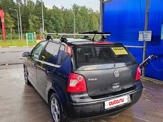 2002 Volkswagen Polo IV, чёрный, 285000 рублей, вид 4
