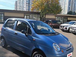 2007 Daewoo Matiz I Рестайлинг, синий, 270000 рублей, вид 2