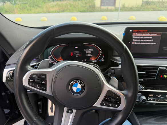 2021 BMW 6 серии Gran Turismo 620d xDrive IV (G32) Рестайлинг, синий, 5615000 рублей - вид 6