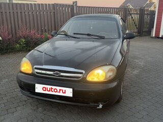 2008 Chevrolet Lanos I, чёрный, 135000 рублей, вид 1