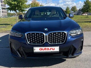 2021 BMW X4 20d II (G02) Рестайлинг, синий, 5900000 рублей, вид 2