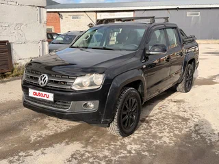 2013 Volkswagen Amarok Double Cab full-time I, чёрный, 1700000 рублей, вид 1